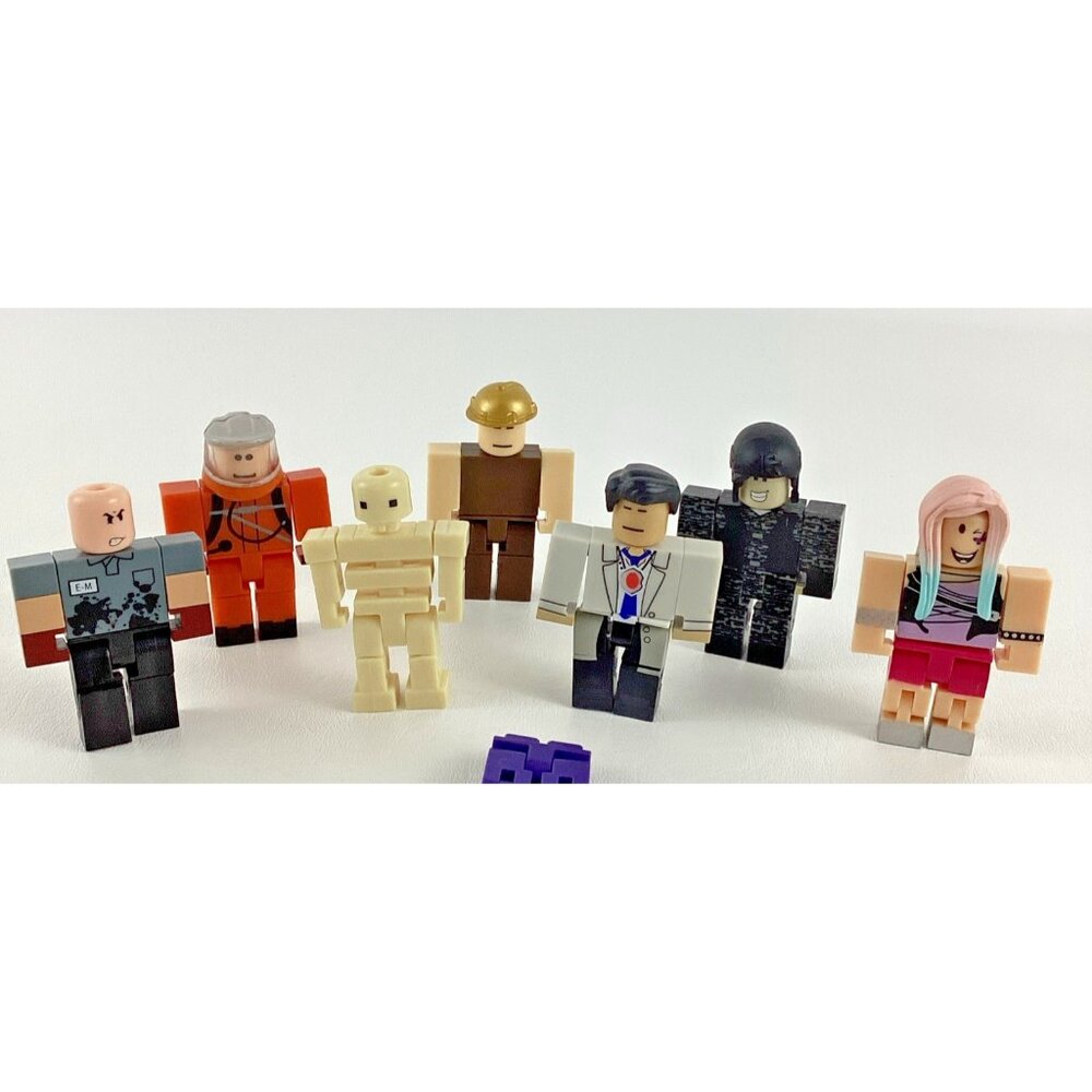 Roblox Video Game Character 7pc Figure Skeleton Astronaut Mix Match Lot